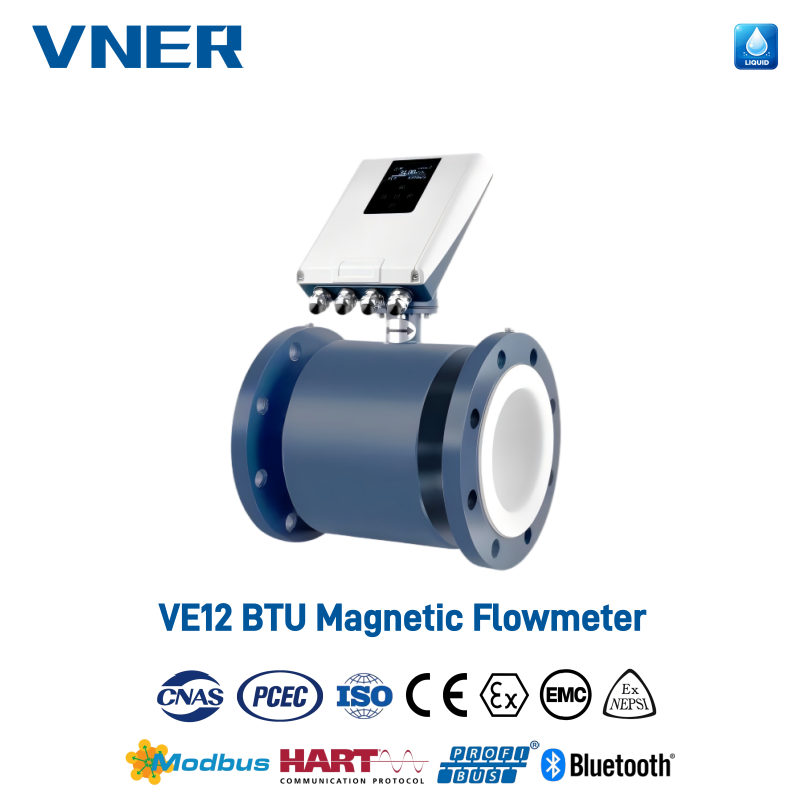 Medidor de calor eletromagnético VE12 (BTU)